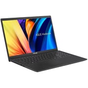 Asus Vivobook 15 (2020) Laptop - 11th Gen / Intel Core i3-1115G4 / 15.6inch FHD / 256GB SSD / 8GB RAM / Intel UHD Graphics / Windows 11 Home / English & Arabic Keyboard / Black / Middle East Version - [X1500EA-EJ2365W]