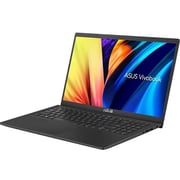 Asus Vivobook 15 (2020) Laptop - 11th Gen / Intel Core i3-1115G4 / 15.6inch FHD / 256GB SSD / 8GB RAM / Intel UHD Graphics / Windows 11 Home / English & Arabic Keyboard / Black / Middle East Version - [X1500EA-EJ2365W]