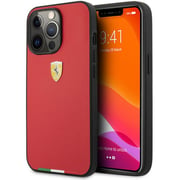 Ferrari PU Smooth Hard Case Red iPhone 13 Pro Max