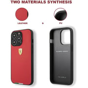 Ferrari PU Smooth Hard Case Red iPhone 13 Pro Max