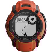 Garmin 010-02805-01 Instinct 2X Solar Smartwatch Flame Red