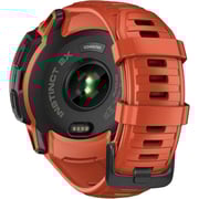 Garmin 010-02805-01 Instinct 2X Solar Smartwatch Flame Red