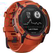 Garmin 010-02805-01 Instinct 2X Solar Smartwatch Flame Red