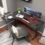 Eureka ERGONOMIC L Shaped Gaming Desk 153*153 cm