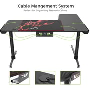 Eureka ERGONOMIC L Shaped Gaming Desk 153*153 cm