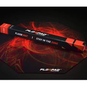 Florpad Fury Gamer Red Floor Mat