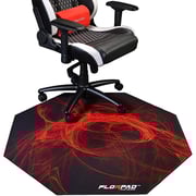 Florpad Fury Gamer Red Floor Mat
