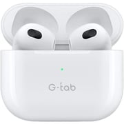 G-Tab AIR4 Wireless Earbuds White