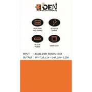 E-Den Dual Port Charger White