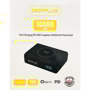 Digitplus Wireless Power Bank 10000mAh Black DP-360