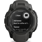 Garmin 010-02805-00 Instinct 2X Solar Smart Watch Graphite