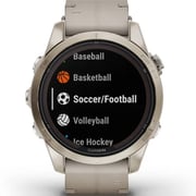 Garmin Fenix 7S Pro Sapphire Solar Smartwatch - 010-02776-30