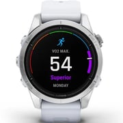 Garmin Epix Pro Gen 2 Standard Edition Silver With Whitestone Band Smartwatch 42mm 010-02802-01