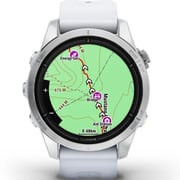 Garmin Epix Pro Gen 2 Standard Edition Silver With Whitestone Band Smartwatch 42mm 010-02802-01