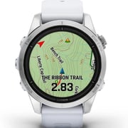 Garmin Epix Pro Gen 2 Standard Edition Silver With Whitestone Band Smartwatch 42mm 010-02802-01