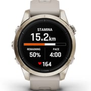 Garmin Epix Pro Gen 2 Sapphire Edition Soft Gold With Light Sand Band Smartwatch 42mm 010-02802-11