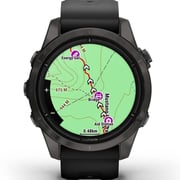 Garmin Epix Pro Gen 2 Sapphire Edition Carbon Grey DLC Titanium With Black Band Smartwatch 42mm 010-02802-15