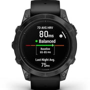Garmin Epix Pro Gen 2 Standard Edition Slate Grey With Black Band Smartwatch 47mm 010-02803-01