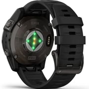 Garmin Epix Pro Gen 2 Sapphire Edition Carbon Grey DLC Titanium With Black Band Smartwatch 47mm 010-02803-11