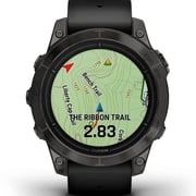 Garmin Epix Pro Gen 2 Sapphire Edition Carbon Grey DLC Titanium With Black Band Smartwatch 47mm 010-02803-11