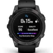Garmin Epix Pro Gen 2 Sapphire Edition Carbon Grey DLC Titanium With Black Band Smartwatch 47mm 010-02803-11