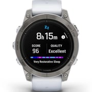 Garmin Epix Pro Gen 2 Sapphire Edition Titanium With Whitestone Band Smartwatch 47mm 010-02803-21