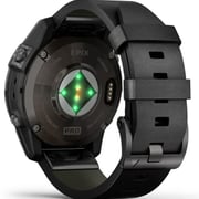 Garmin Epix Pro Gen 2 Sapphire Edition Carbon Grey DLC Titanium With Black Leather Band Smartwatch 47mm 010-02803-30