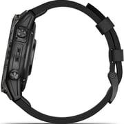 Garmin Epix Pro Gen 2 Sapphire Edition Carbon Grey DLC Titanium With Black Leather Band Smartwatch 47mm 010-02803-30