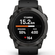 Garmin Epix Pro Gen 2 Sapphire Edition Carbon Grey DLC Titanium With Black Band Smartwatch 51mm 010-02804-01