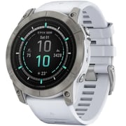 Garmin Epix Pro Gen 2 Sapphire Edition Titanium With Whitestone Band Smartwatch 51mm 010-02804-11