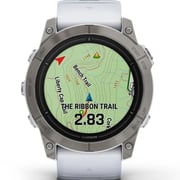 Garmin Epix Pro Gen 2 Sapphire Edition Titanium With Whitestone Band Smartwatch 51mm 010-02804-11