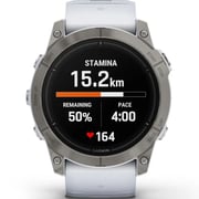 Garmin Epix Pro Gen 2 Sapphire Edition Titanium With Whitestone Band Smartwatch 51mm 010-02804-11