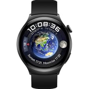 Huawei Watch 4 ARC-AL00 Smart Watch Black Fluoroelastomer Strap