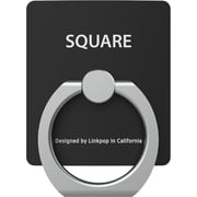 Linkpop Square Mobile Ring Holder Black