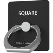 Linkpop Square Mobile Ring Holder Black