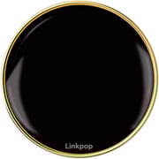 Linkpop Basic Mobile Phone Grip Gold Black