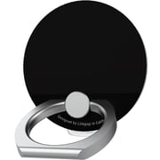 Linkpop Circle Mobile Ring Holder With Replaceable Top Black