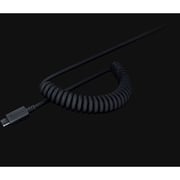 Razer PBT Keycaps + Coiled Cable Upgrade Set Black