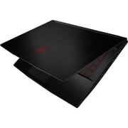 MSI GF63 Thin 11UC Gaming (2021) Laptop - 11th Gen / Intel Core i5-11400H / 15.6inch FHD / 512GB SSD / 8GB RAM / 4GB NVIDIA GeForce RTX 2050 Graphics / Windows 11 Home / Engish & Arabic Keyboard / Black / Middle East Version - [GF63 11UCX]