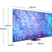 Samsung QA98Q80CAUXZN QLED 4K Smart Television 98inch (2023 Model)