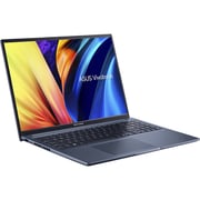 Asus Vivobook 16X (2021) Laptop - AMD Ryzen 5-5600H / 16inch WUXGA / 512GB SSD / 8GB RAM / Shared AMD Radeon Graphics / Windows 11 Home / English & Arabic Keyboard / Blue / Middle East Version - [M1603QA-MB079W]