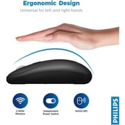 Philips Wireless Mouse Black