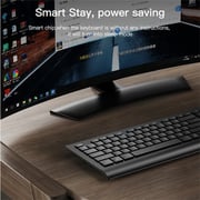 Yesido Wireless Keyboard + Mouse Black