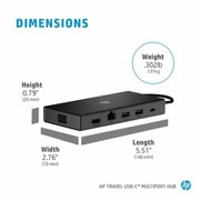 HP Travel USB-C Multi Port Hub