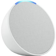 Amazon Echo Pop Smart Bluetooth Speaker with Alexa Glacier White