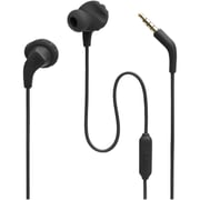 JBL ENDURRUN2-BLK Endurance Run 2 Wired In Ear Sport Headphones Black