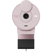 Logitech Brio 300 Webcam 1.5m Rose