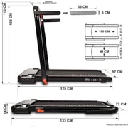 Skyland 2-in-1 Smart Foldable Treadmill EM-1287-H