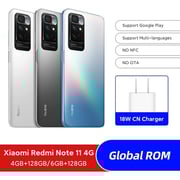 هاتف ذكي شاومي ريدمي نوت 11R بلون أسود وسعة تخزين 128 جيجابايت ويدعم 5G - إصدار دولي