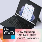لابتوب مايكروسوفت سيرفيس برو 9 (2022) بمعالج إنتل كور i7-1265U وشاشة 13 بوصة 256GB SSD ورام 16GB وبطاقة رسوميات إنتل آيريس Xe مشتركة وويندوز 10 برو ولوحة مفاتيح إنجليزية وبلون رصاصي - إصدار دولي [S8G-00018]